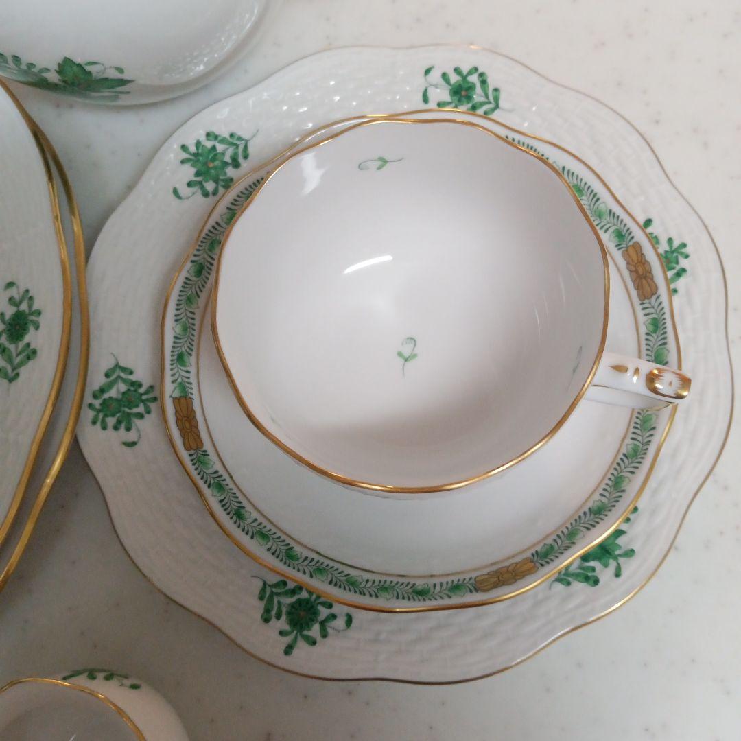 ヘレンドアポニーグリーン２人セット