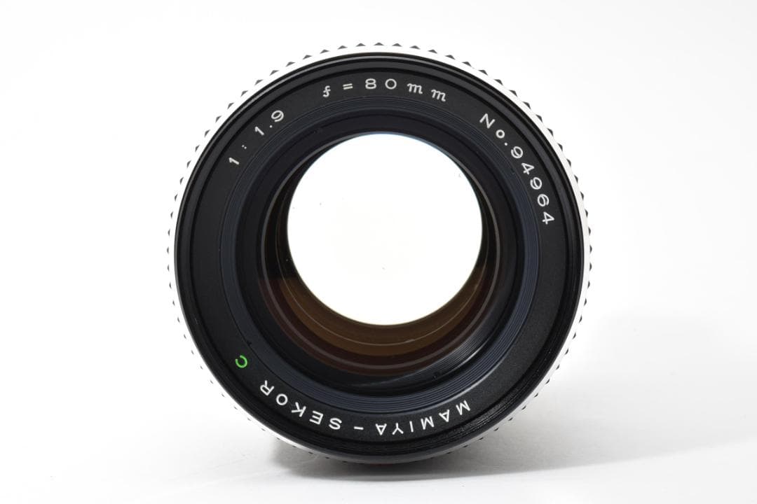 マミヤ マニュアルレンズ MAMIYA-SEKOR C 80mm F1.9