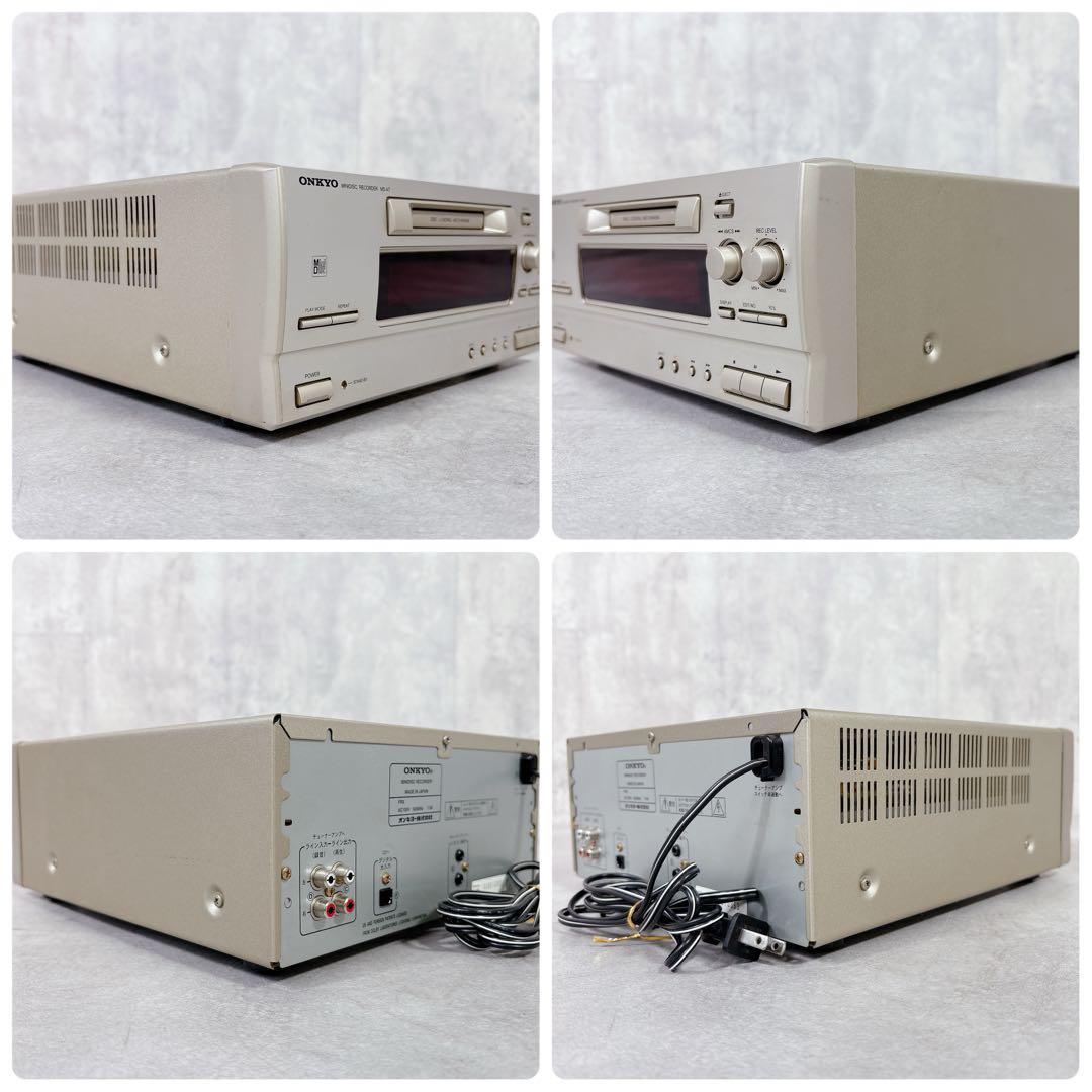 V697 ONKYO オンキョー MD-A7 MD レコーダー オーディオ機器