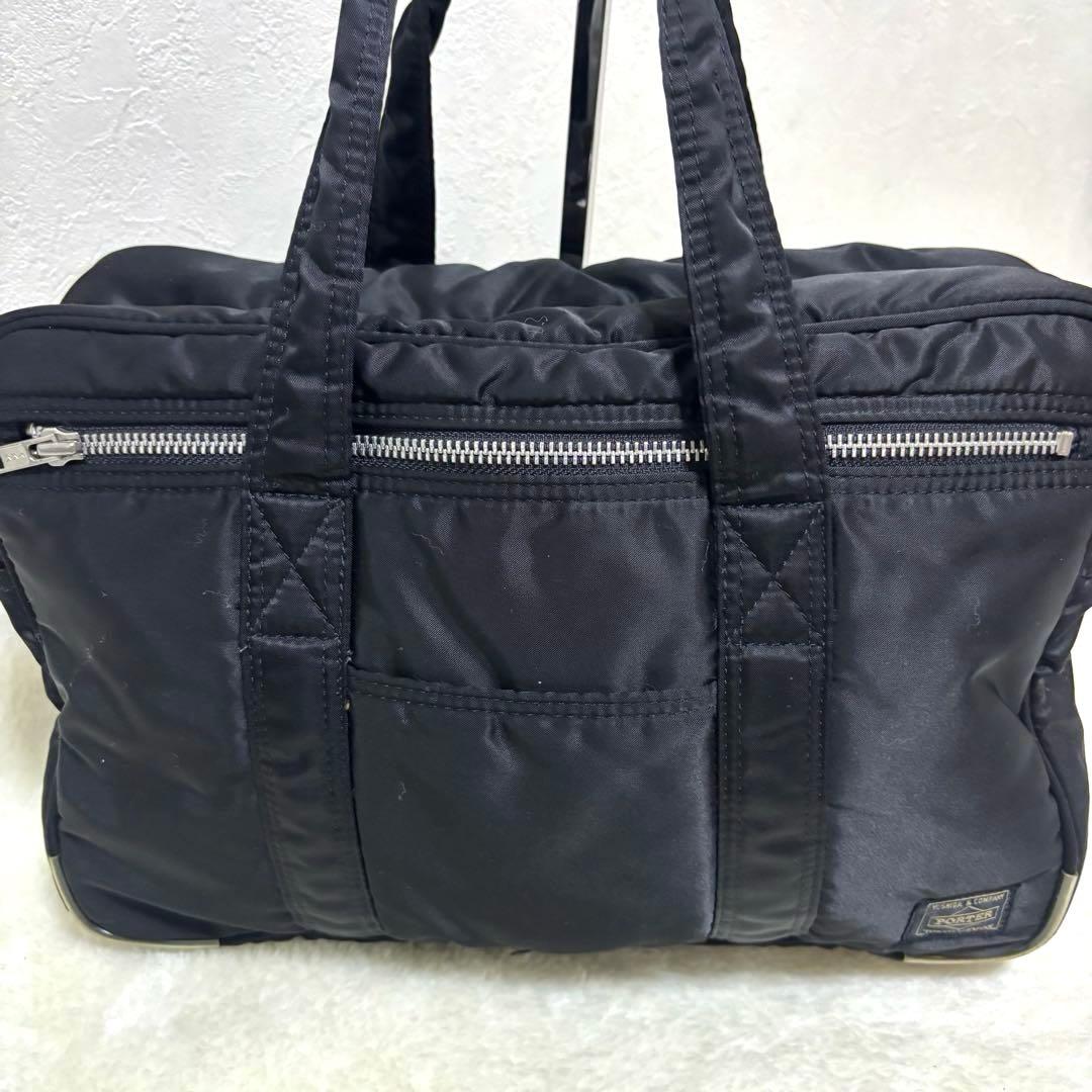 【希少】PORTER HEAD ビジネス　タンカー　スクール　トート　ブラック