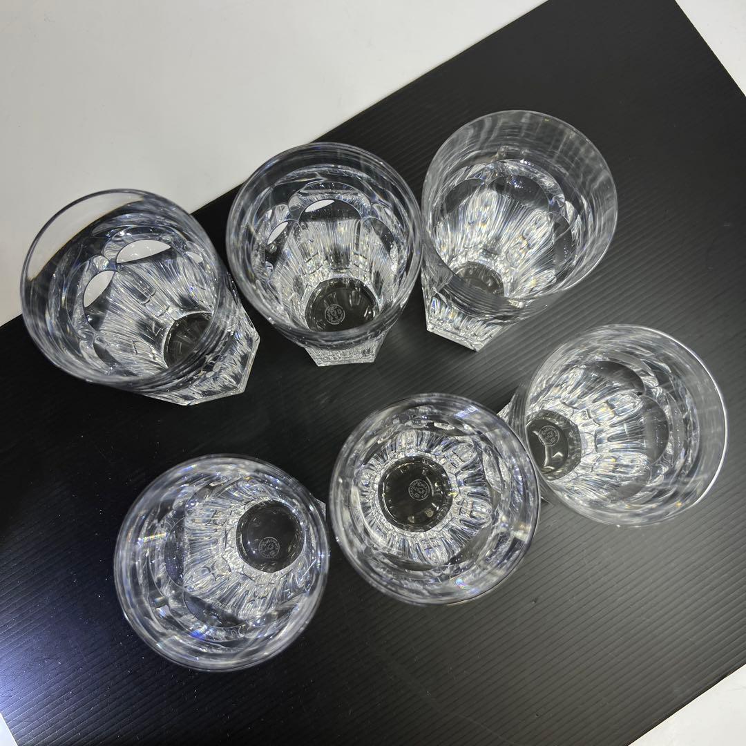 ☆洋3 バカラ　アルクールハイボールグラス6客　高さ14㎝ 東Y7-1020⑤