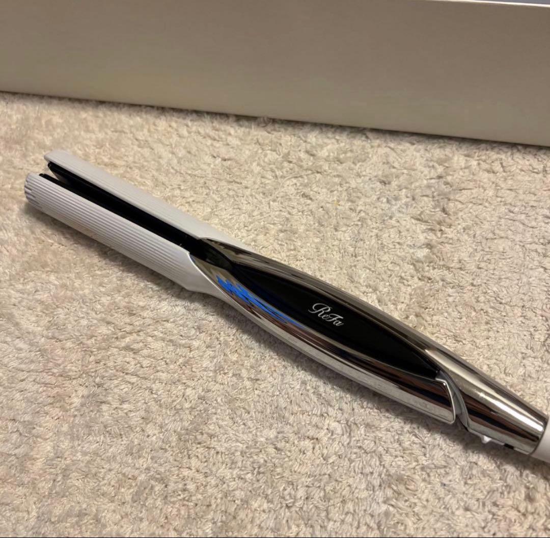 ReFa ストレートヘアアイロン ホワイト・シルバー