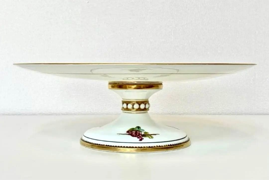 極上品◾️イギリスアンティーク ヴィクトリア時代 脚付きコンポート ケーキスタンド