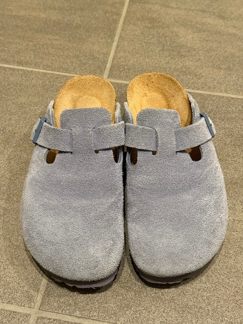 Birkenstock ライトブルー 水色 ボストン 37