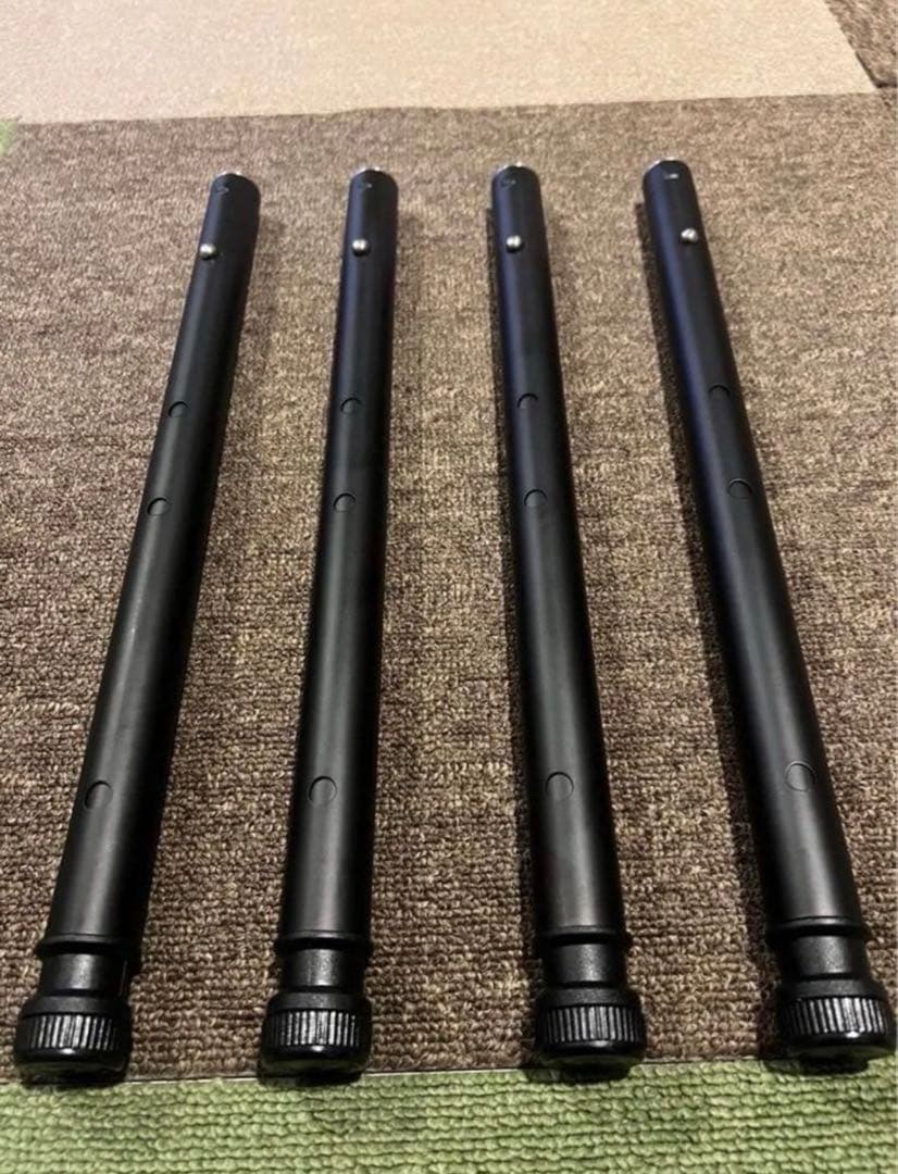 IGT 4way 400・500・ 550・660調整脚　ブラック　スノーピーク