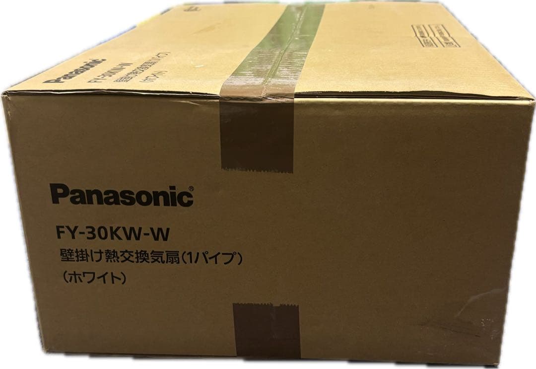 【Panasonic】壁掛け熱交換器扇_FY-30KW-W（ホワイト）