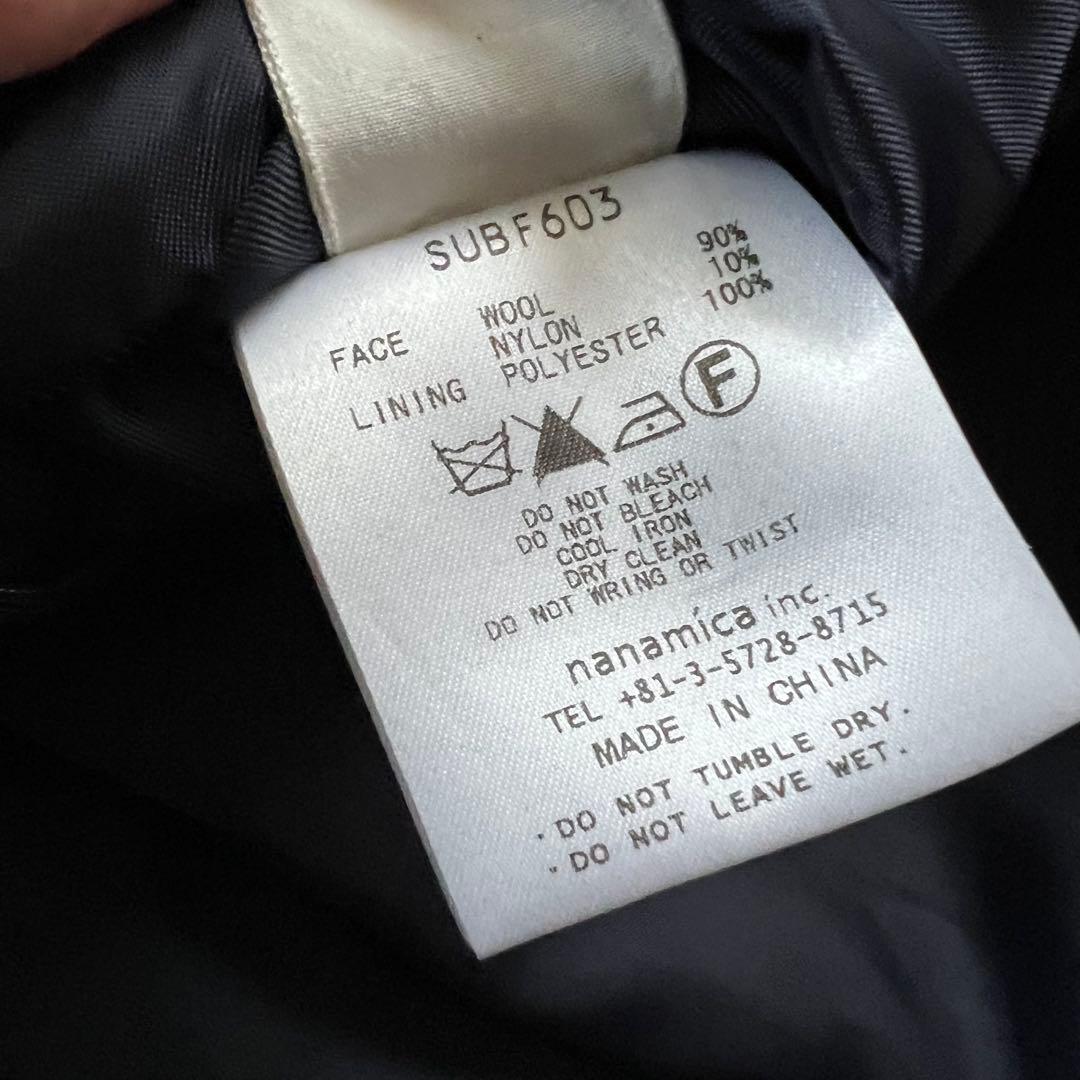 nanamica ナナミカ WINDSTOPPER ダッフルコート ネイビー