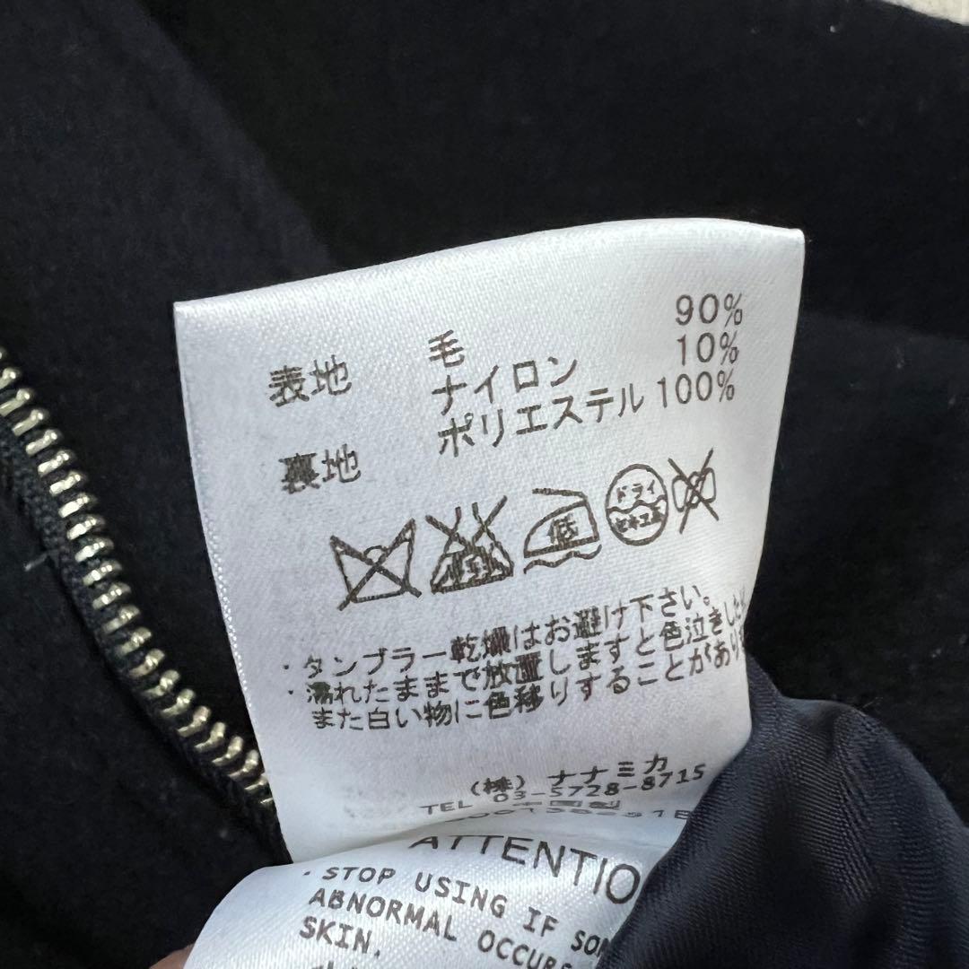 nanamica ナナミカ WINDSTOPPER ダッフルコート ネイビー