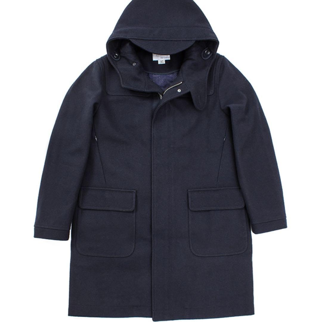 nanamica ナナミカ WINDSTOPPER ダッフルコート ネイビー
