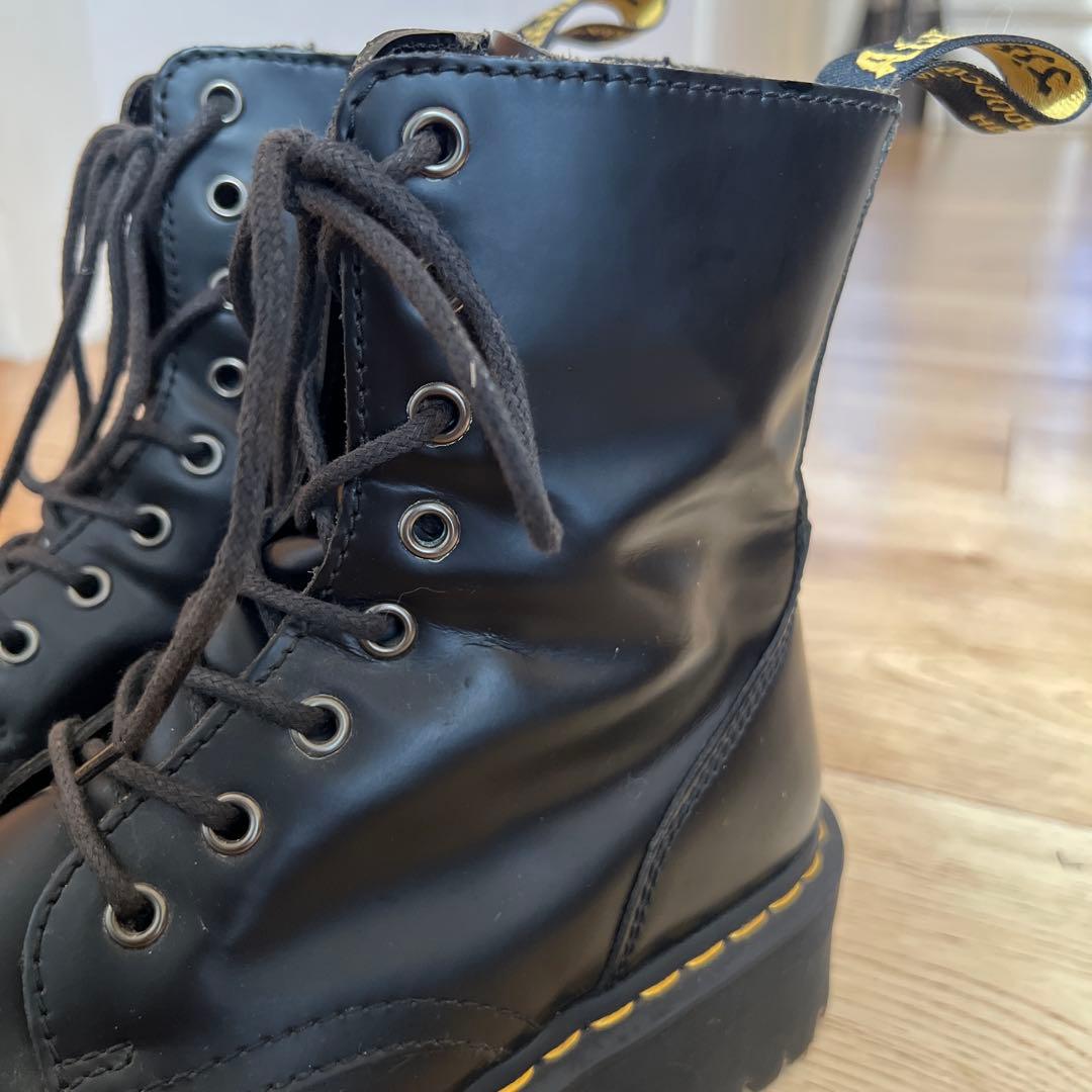 ドクターマーチン　厚底ブーツ