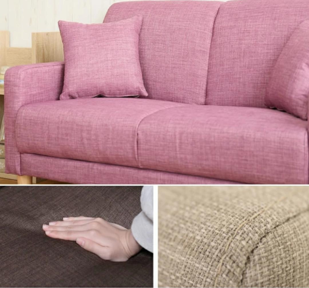 2人掛けソファ コンパクトタイプ ピンク系 幅110