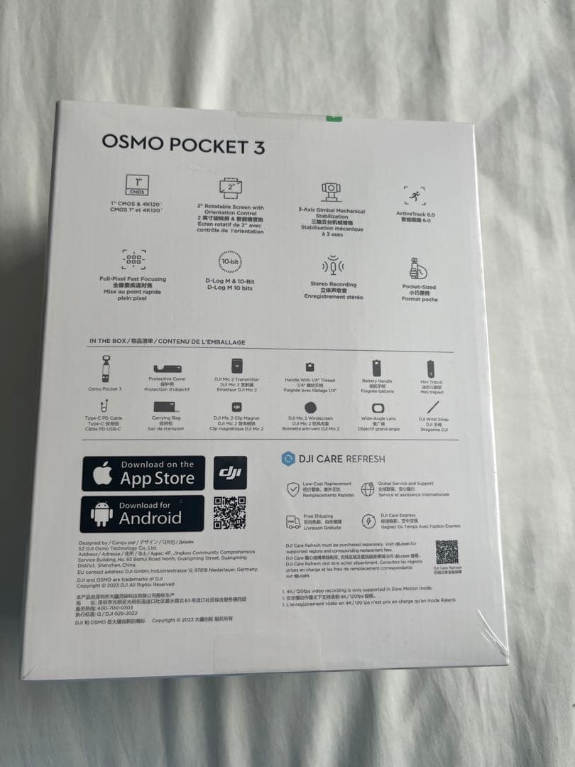 ビデオカメラ DJI OSMO POCKET 3 CREATOR COMBO