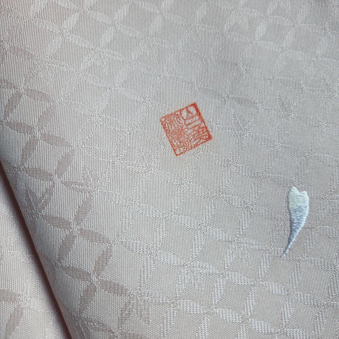 逸品を纏う　桜の刺繍　山口美術織物の付下げ