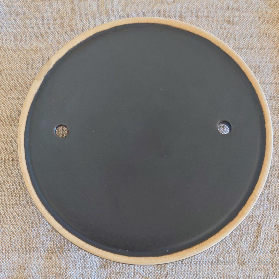 華月 大黒ごはん鍋　2合用　大黒窯　ごはん鍋　丸黒釉　陶器　萬古焼