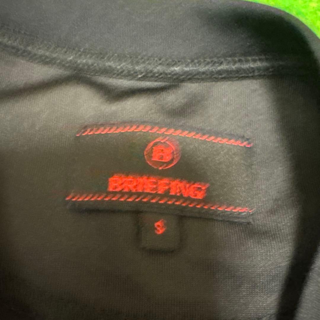 ブリーフィング　ゴルフ用トレーナー サイズS 黒色