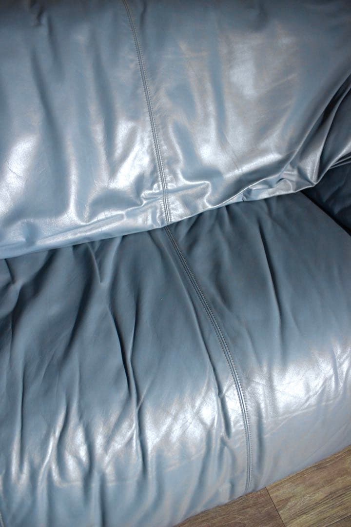 首都圏送無料〜50万マーニー　コレクターコンディション　ターコイズブルー　ソファ