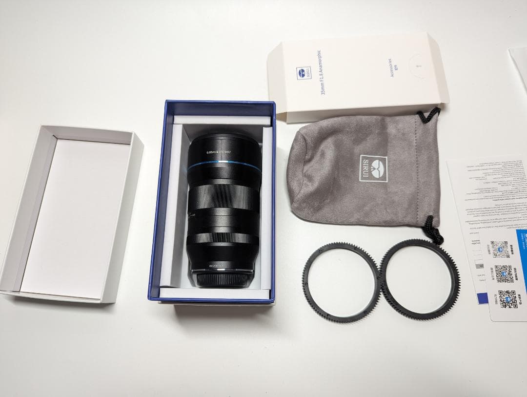 【美品】SIRUI 35mm F1.8 Anamorphic MFTマウント