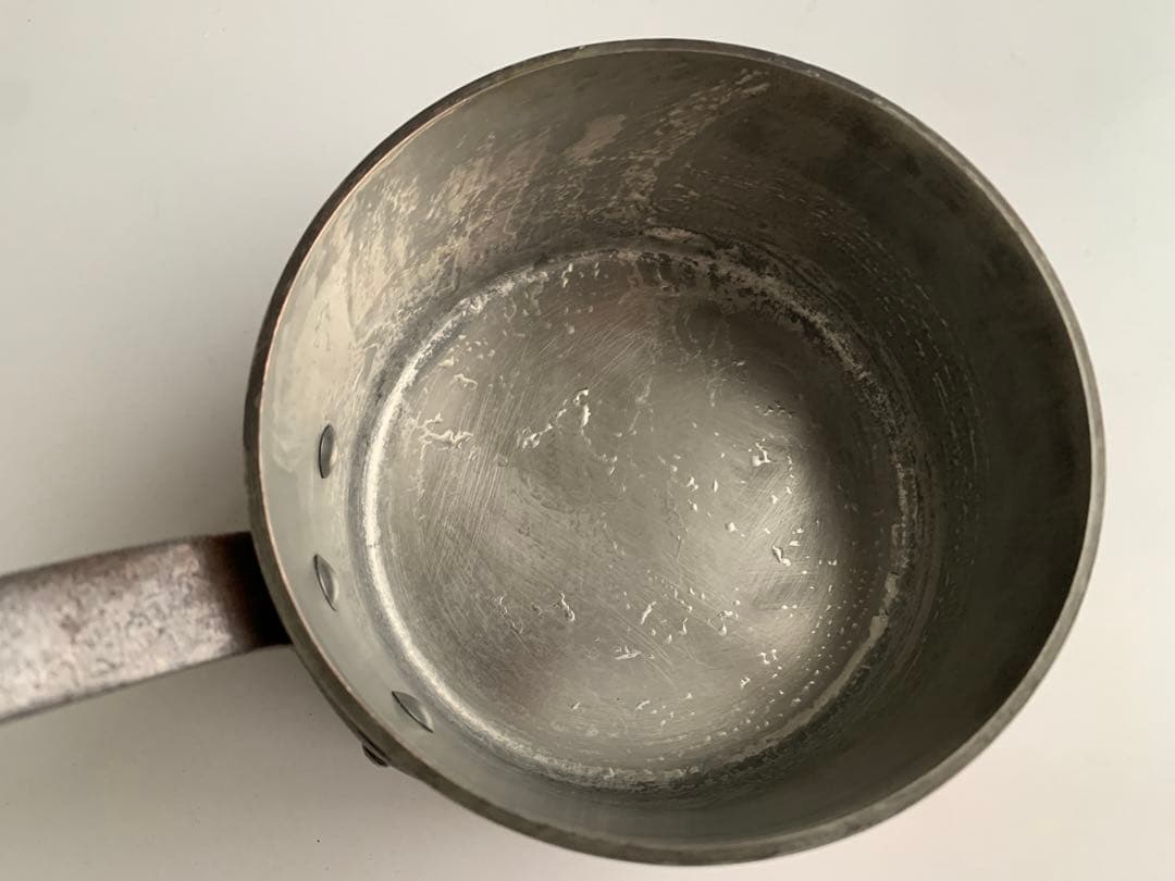 フランスアンティーク　銅製　片手鍋