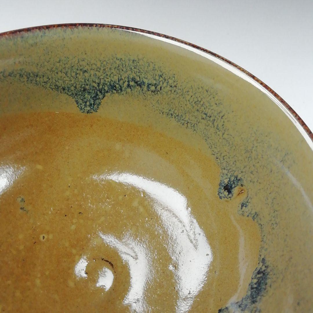 Ｔ３９６　茶碗　『高取焼』『高取焼宗家　十三代　高取八山』　共箱　抹茶碗　茶道具