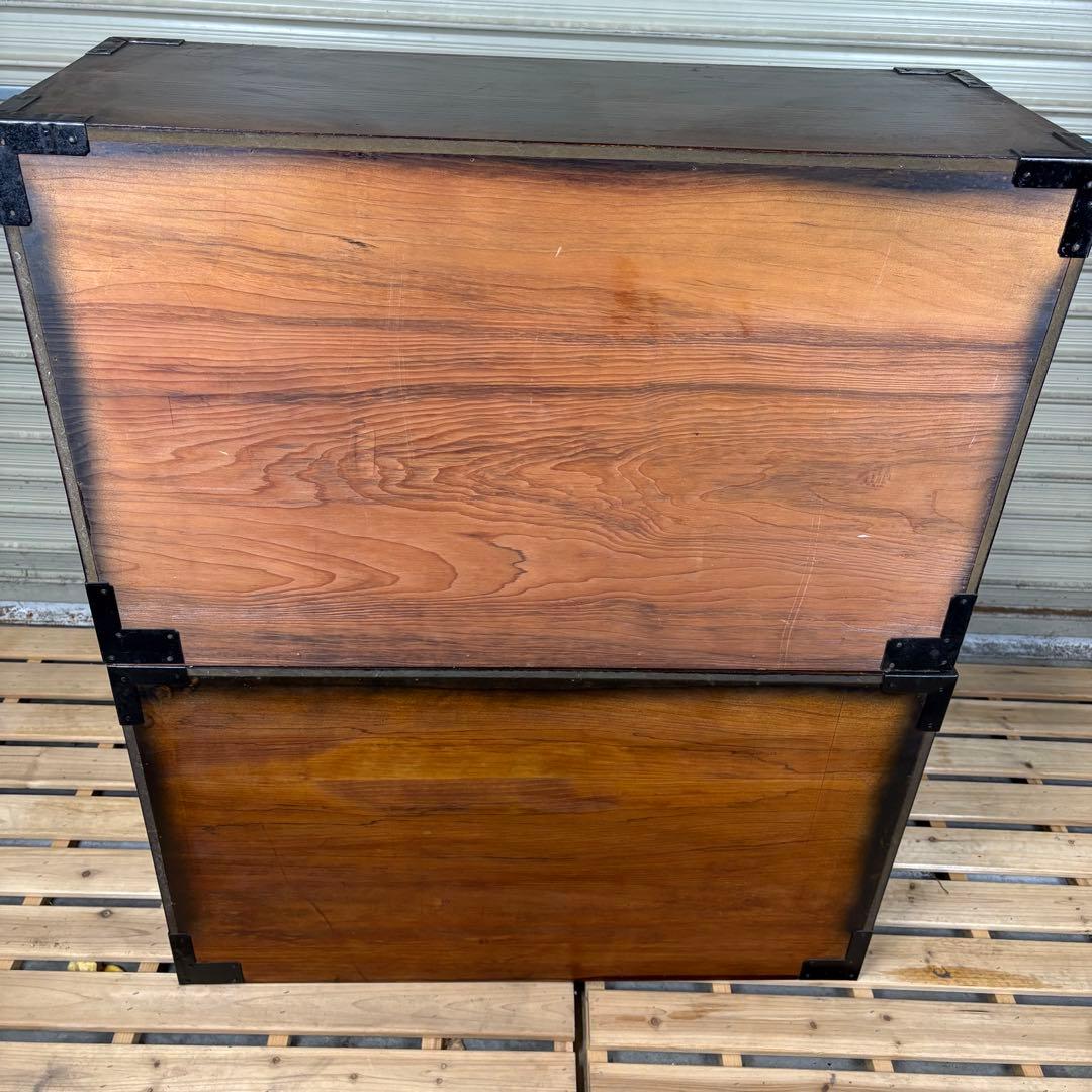 【送料込】時代箪笥　和箪笥　アンティーク家具　和家具　古道具　レトロ