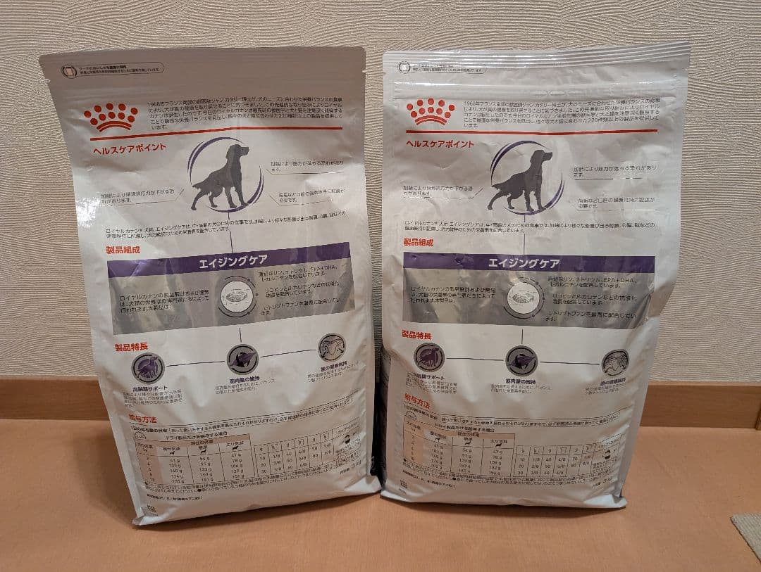  CANIN エイジングケア 3kg　犬用 2袋
