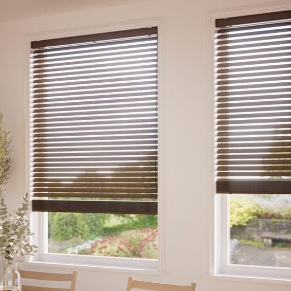 【最終値下げ】未使用　ウッドブラインド　ブラウン　113.5×190