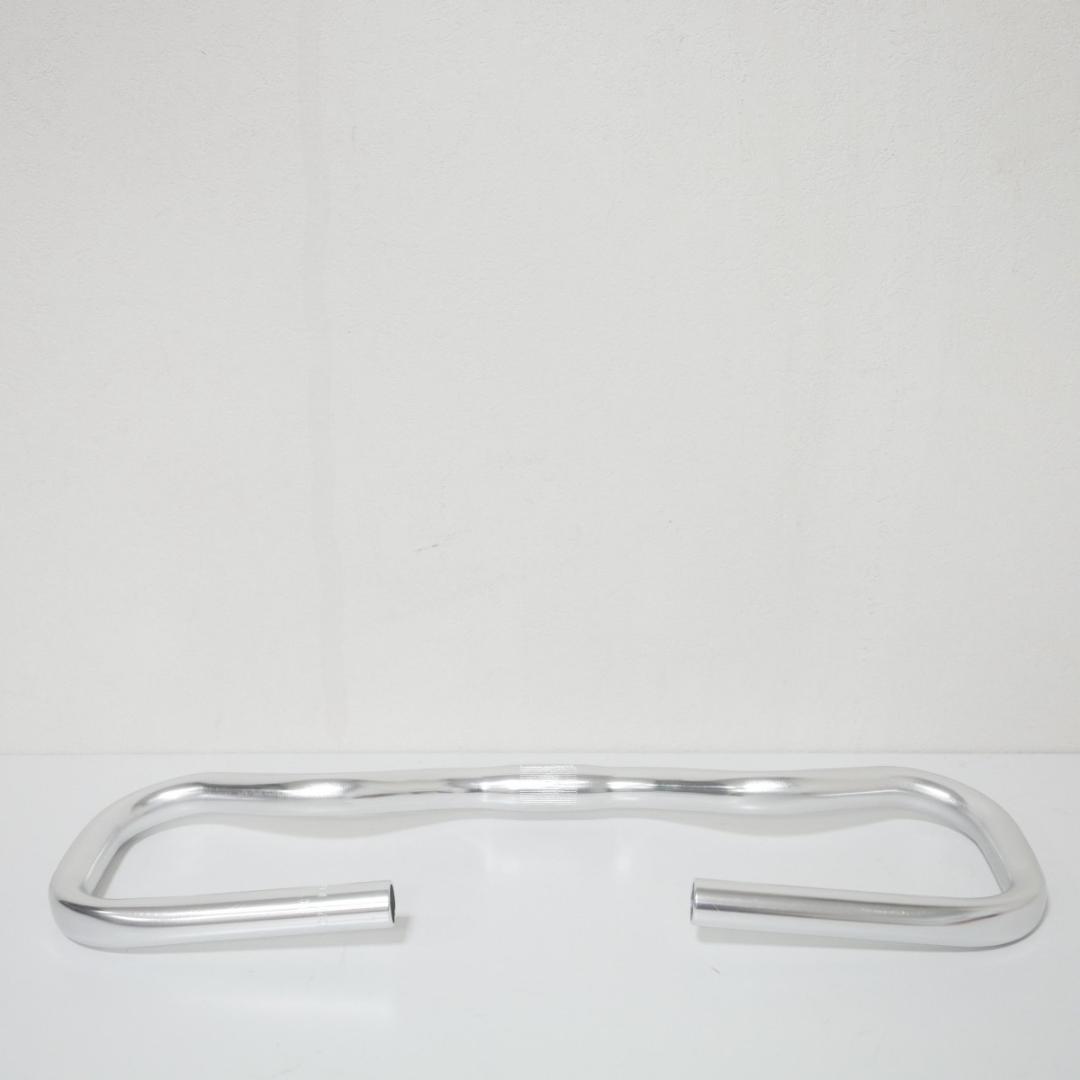 BROMPTON　用　MINI Pハンドルバー　ポリッシュ　シルバー