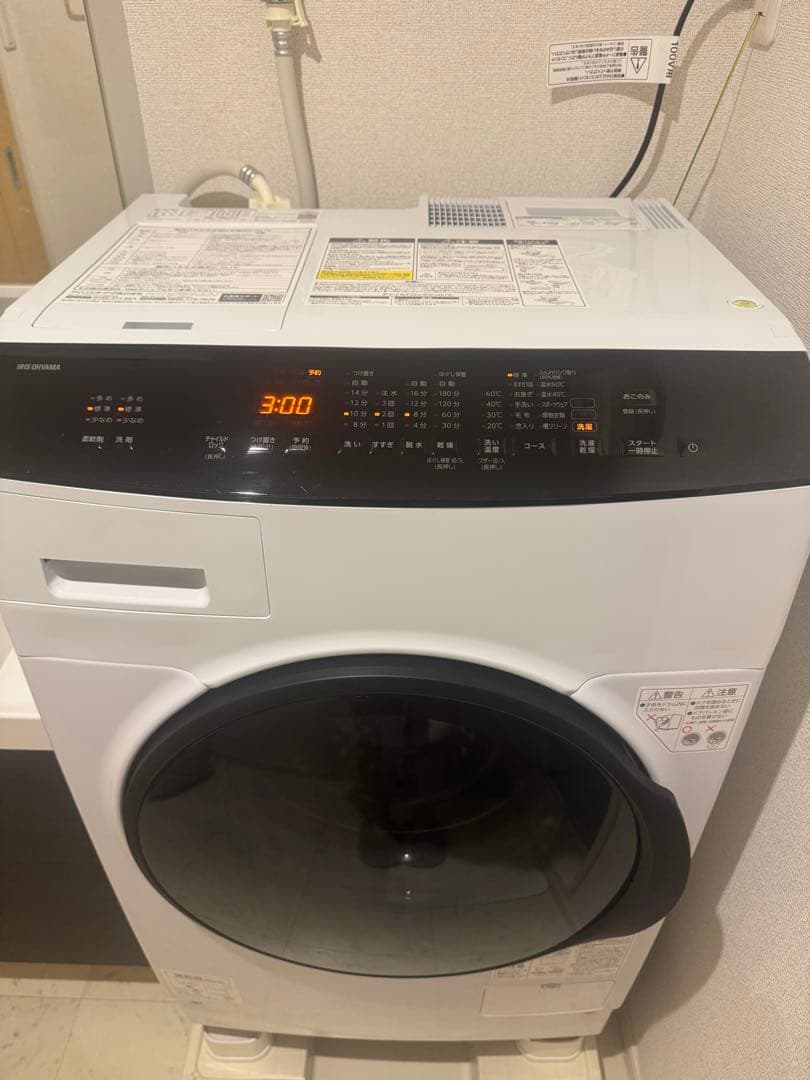 2025年製 ドラム式洗濯機 洗剤自動投入タイプ 左開き