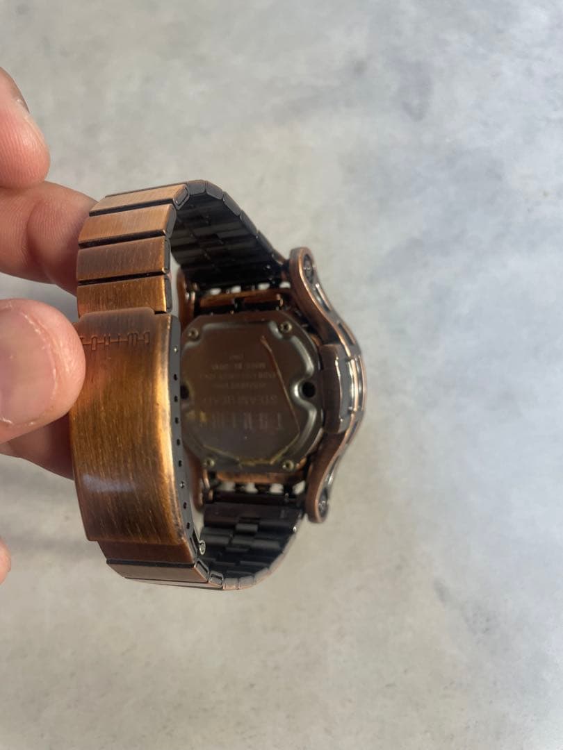 バンダイ　TOKIMA スチームヘッド　腕時計　当時物 変形ロボ　動作品