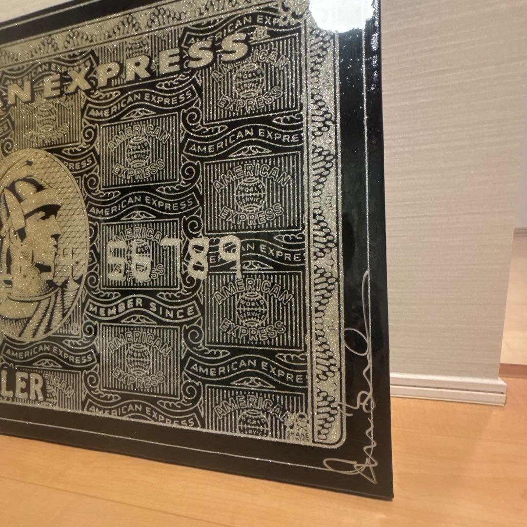 シェーンボーデン　オリジナルアート　アメリカン・エキスプレス・カード風アート
