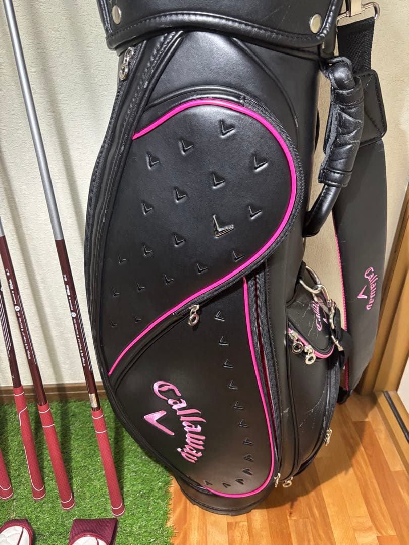 【美品】Wilson(Tiara)×Callawaybagレディースハーフセット