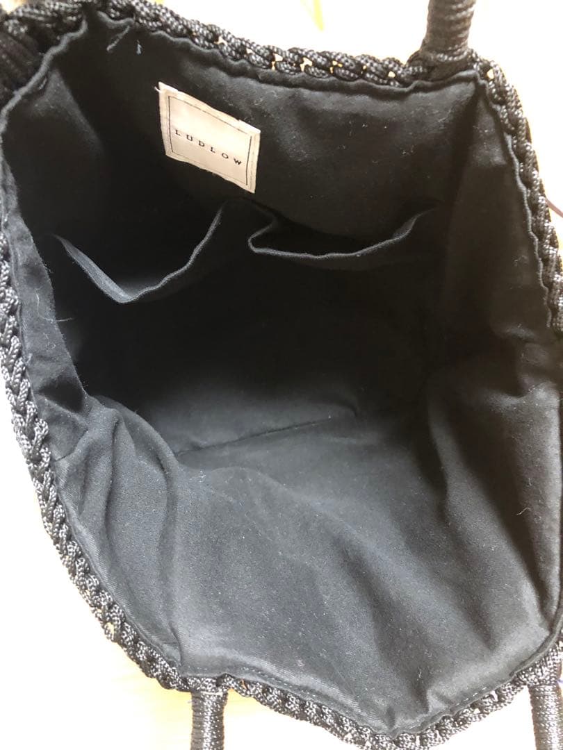 LUDLOW ラドロー　トート　コードバッグ　ブラック黒28900円ワニ