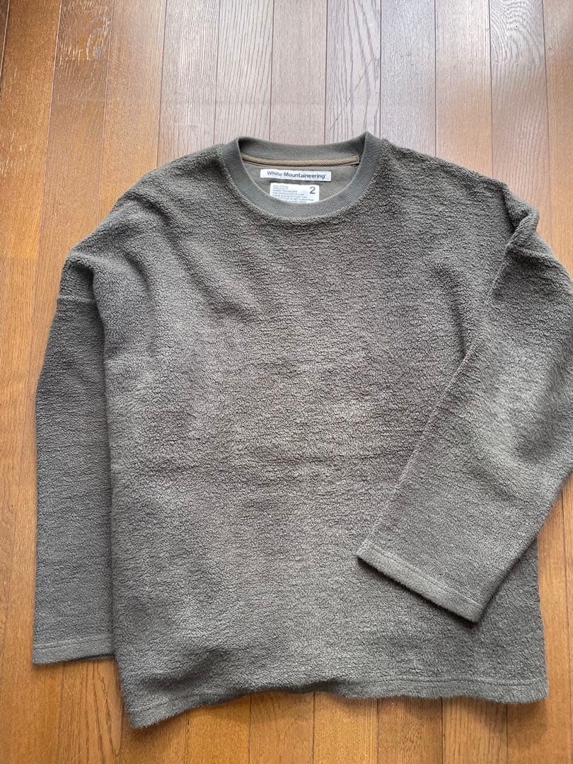 KY⭐︎ボア クルーネック カットソー⭐︎ホワイトマウンテニアリング