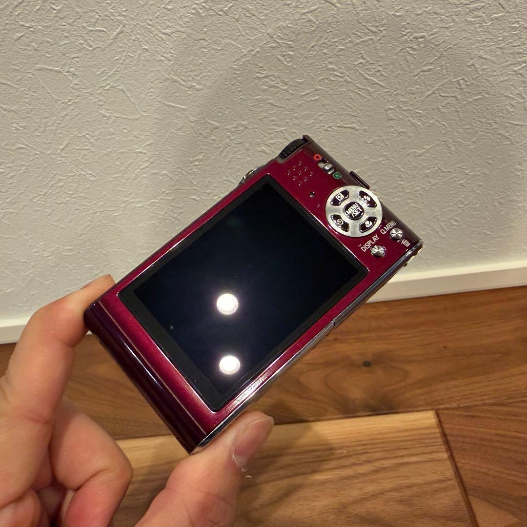 Panasonic LUMIX デジタルカメラ バイオレッド　DMC-FX60