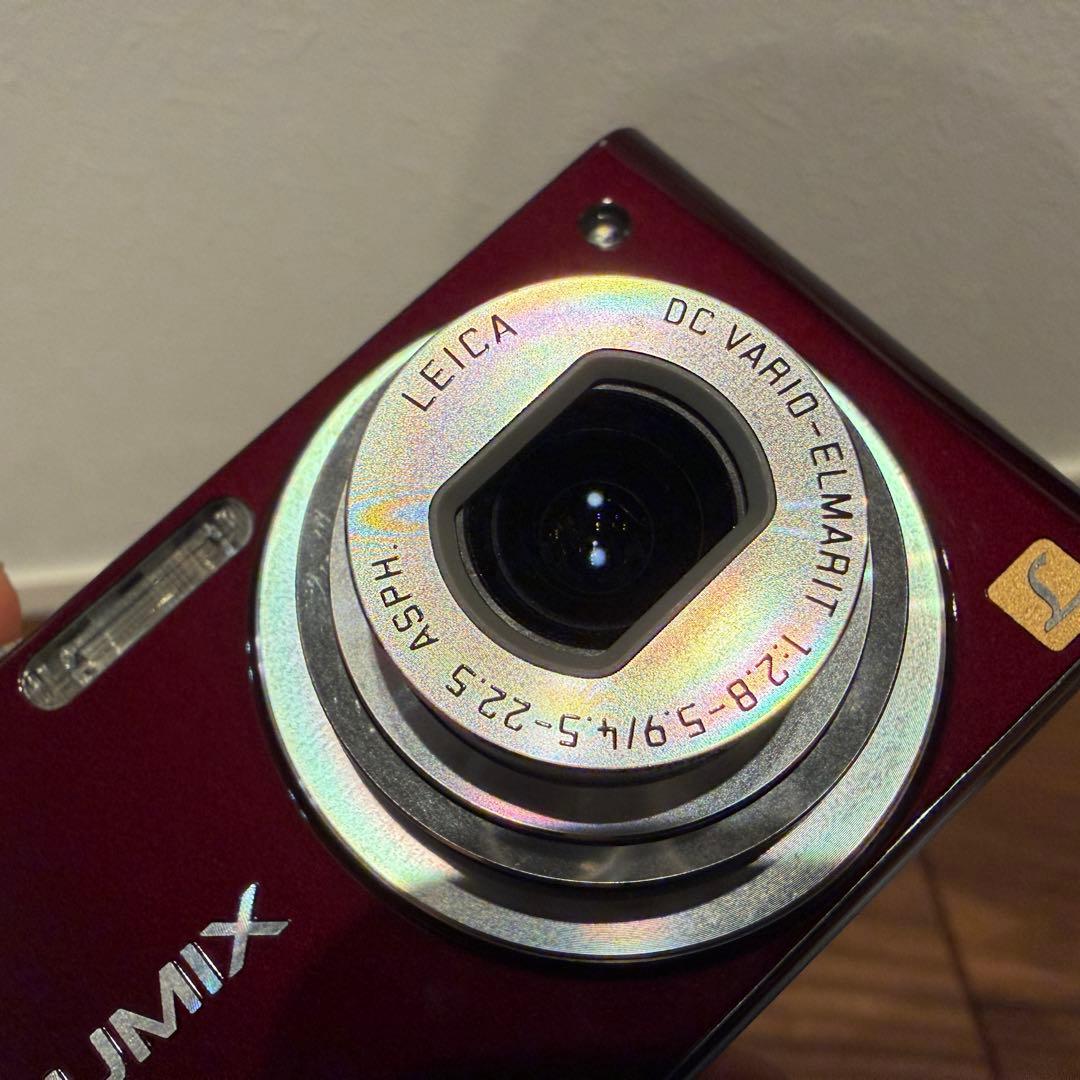 Panasonic LUMIX デジタルカメラ バイオレッド　DMC-FX60