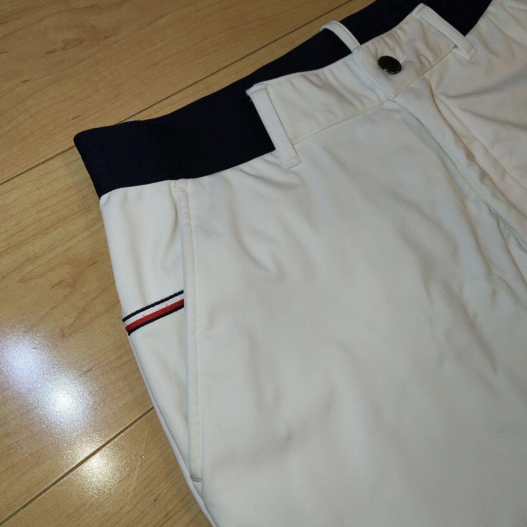 LLサイズ 美品【トミーヒルフィガーゴルフ】裏起毛 ストレッチパンツ撥水