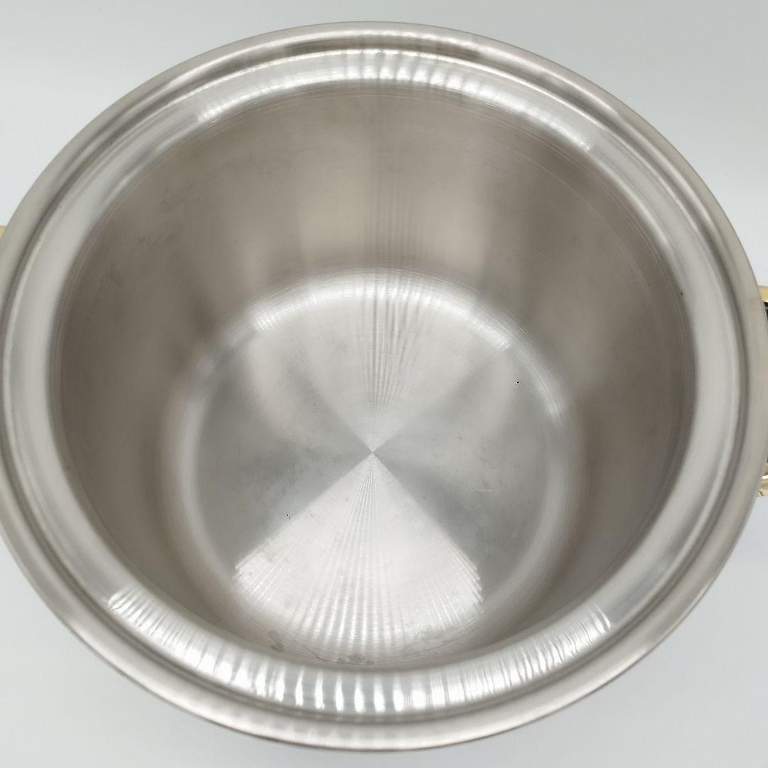 【美品】タッパーウェア　レインボウクッカー　21cm寸胴鍋　両手鍋　IH対応