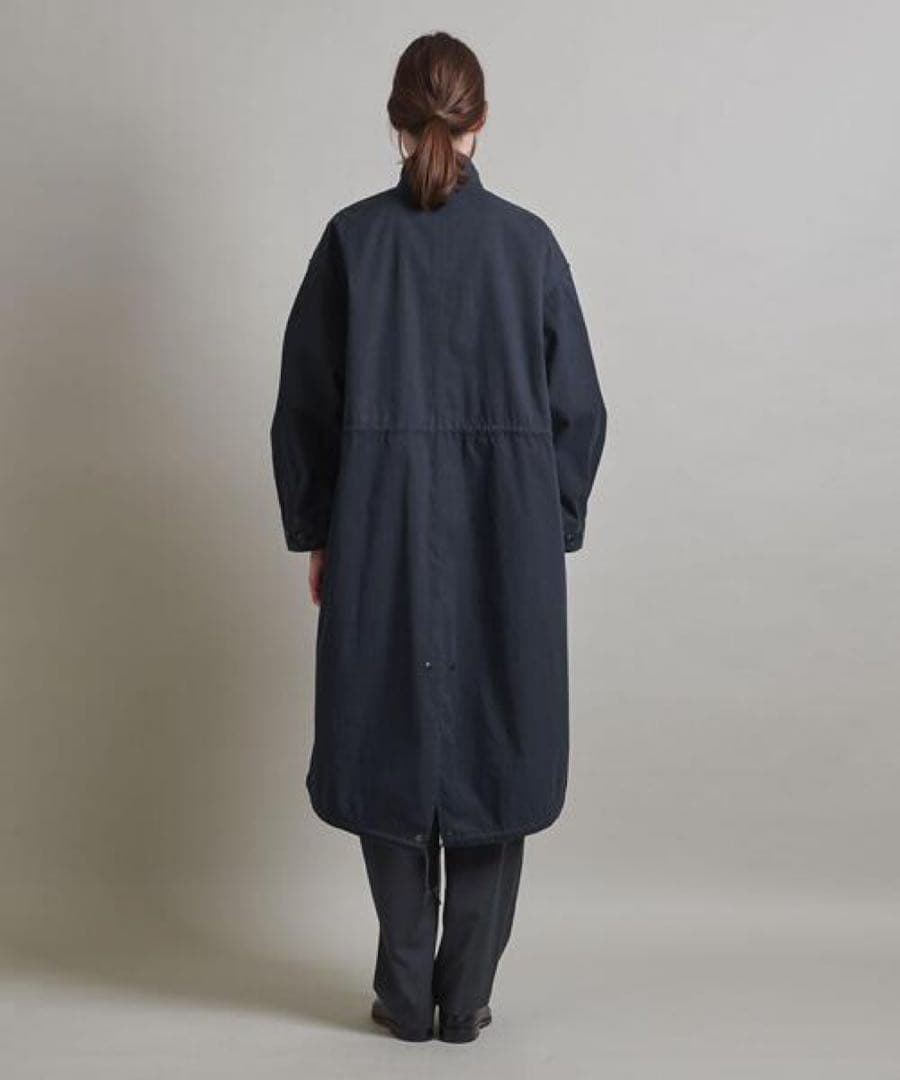 【LOEFF】スタンドカラー ミリタリーコート