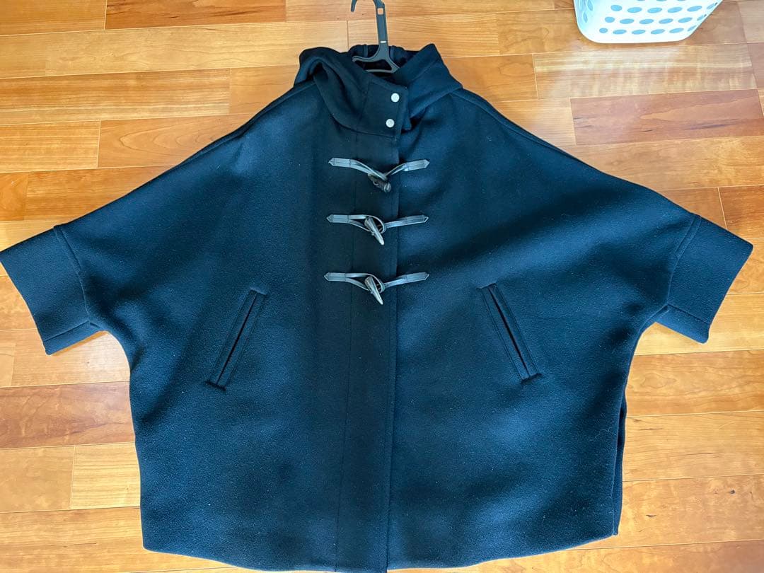 Framework メルトンダッフルポンチョコート36