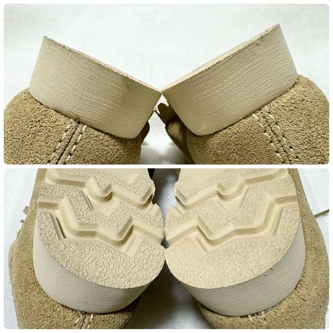 クラークス CLARKS ワラビー ゴアテックス ビブラムソール ベージュ 本革