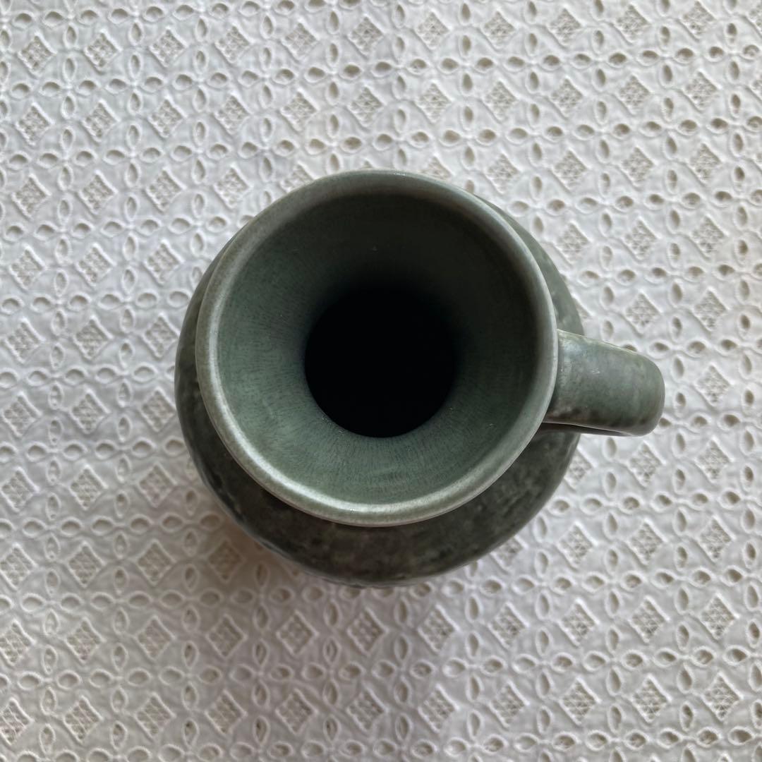 北欧ヴィンテージ　ロールストランド 陶器のフラワーベース/花器/花瓶/水差し