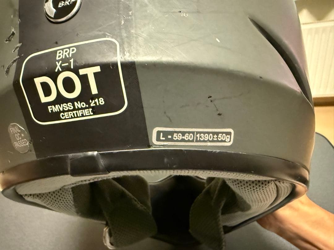 ski-dooヘルメット、熱線付きゴーグルセット