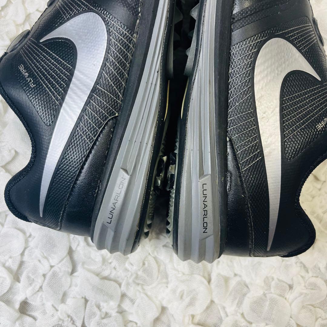 NIKEナイキ ゴルフシューズ BOA ダイヤル式 ブラック 27.5スニーカー