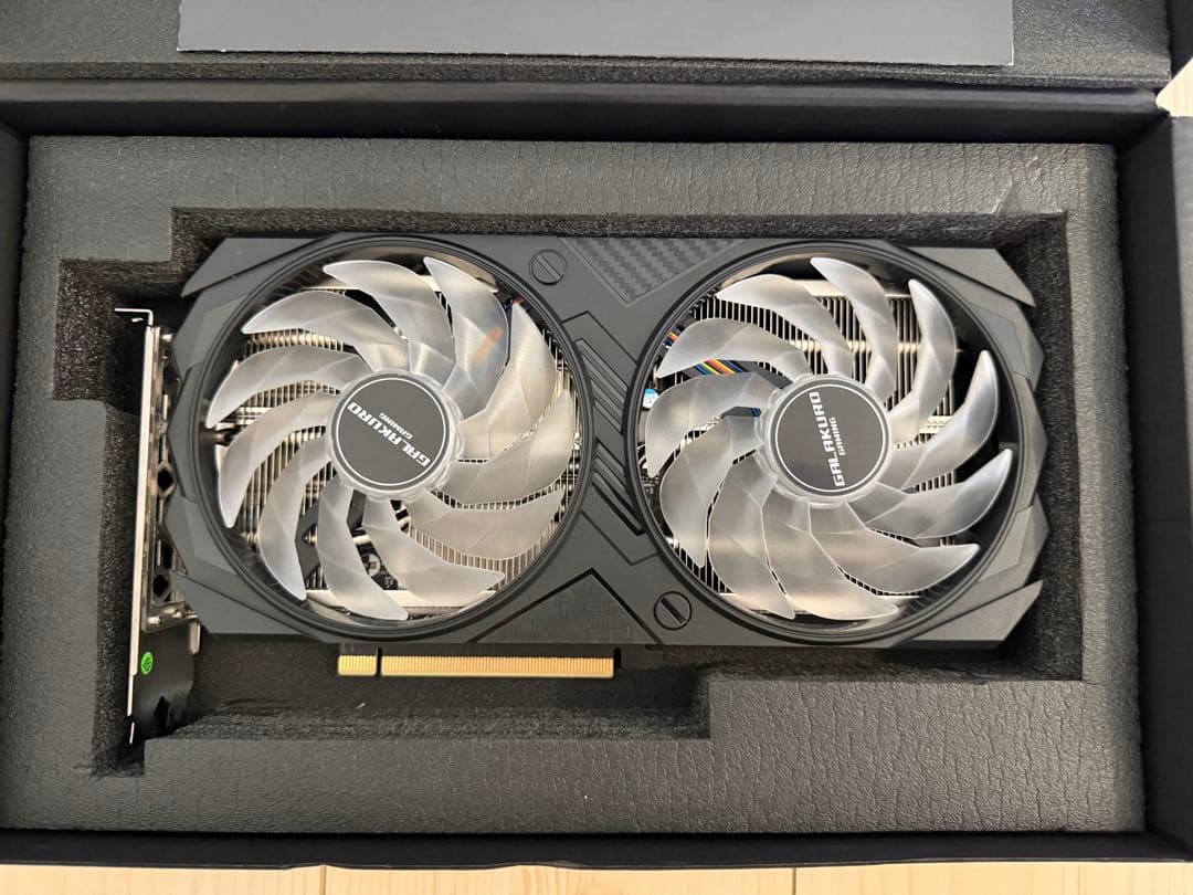 グラフィックボード・グラボ・ビデオカード GALAKURO GeForce RTX 4060 Ti 8GB