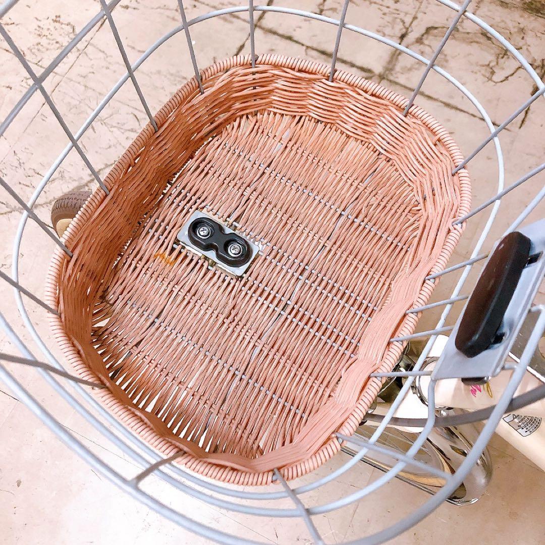 フェリーク ジュニア 自転車24インチ アンティークホワイト ヘルメット付き