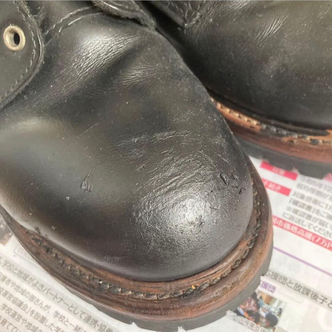 こーちゃん RED WING ロガーブーツ 紐なし