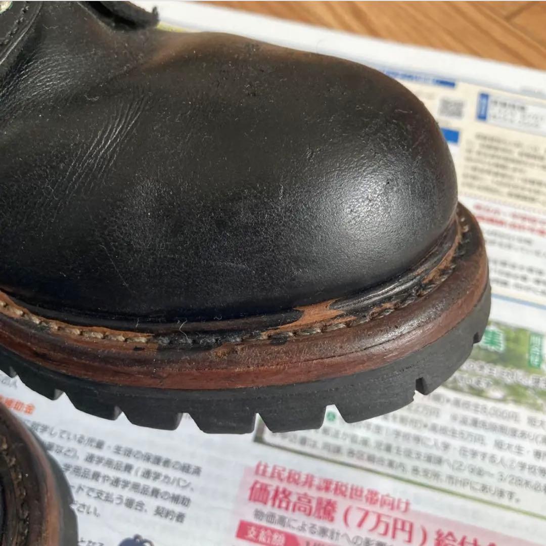 こーちゃん RED WING ロガーブーツ 紐なし