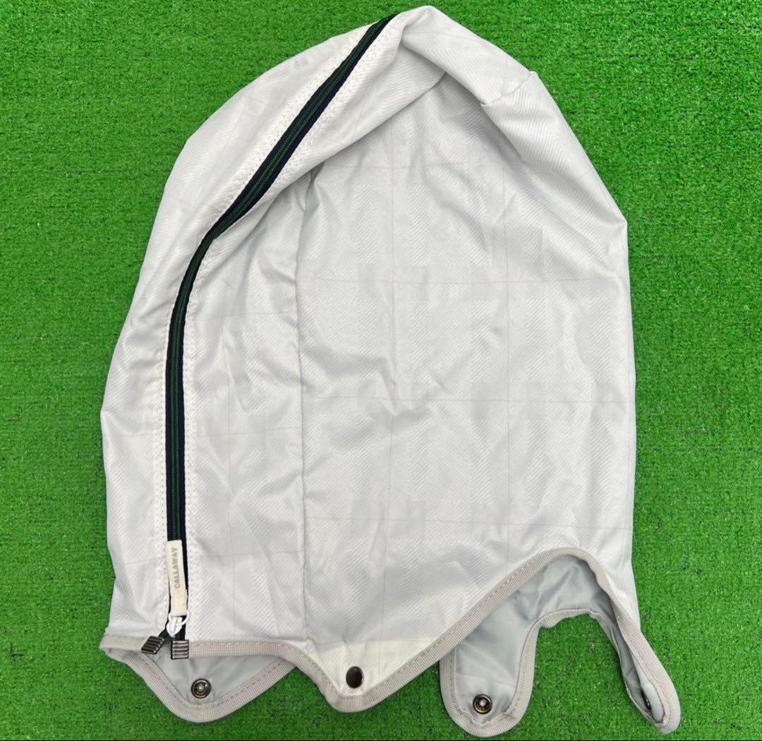 キャロウェイ Callaway キャディバッグ　8インチ　ホワイト　グリーン