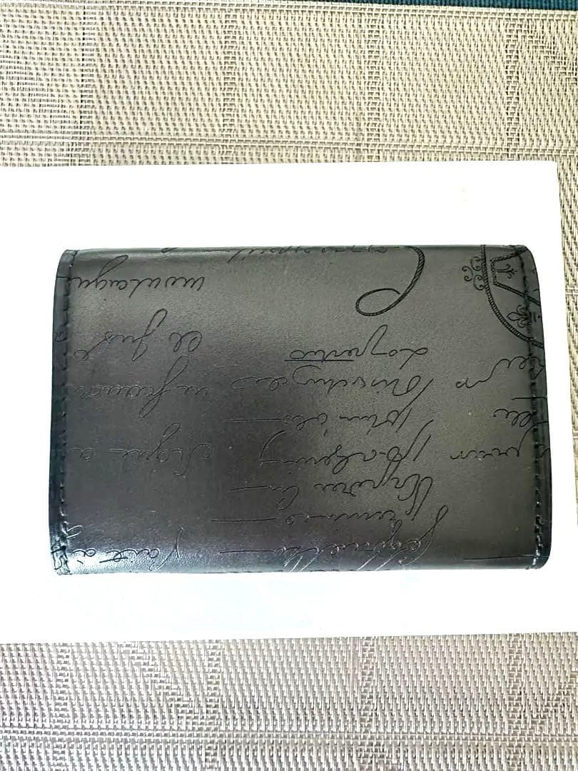 BERLUTI ベルルッティ　新品未使用　黒 レザー 　カードケース