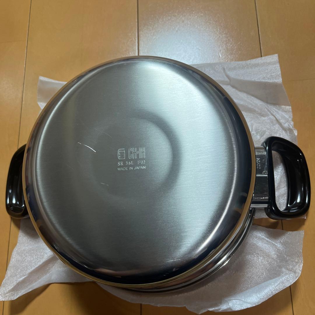 クオリティオブライフ　両手鍋20cm